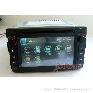 Car DVD GPS Navigation Audio Bluetooth Radio for KIA Ceed with iPod Connection Entertainment (C6227KC)
